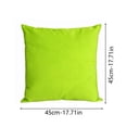 thumbnail image 2 of Outdoor Waterproof Pillowcase Modern Solid Color Cushion Backrest Pillow Cover For Patio Furniture, 2 of 7