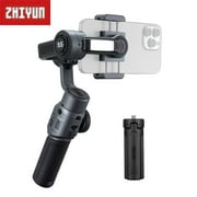 Zhiyun Smooth 5S Gimbal Stabilizer for iPhone 14 Pro Max Plus 13 12 X Xs Xr 8 7 Plus Android Smartphone Portable 3-Axis Handheld Phone Gimbal for Video YouTube Vlogging TikTok zhi yun Smooth 5 Upgrade