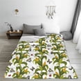 thumbnail image 5 of Vsdgher Corn And Butterflies Ultra-Soft Micro flannel Blanket Throw Blankets for Couch Sofa, Bed (4 sizes)-60"x50", 5 of 7