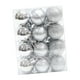 thumbnail image 1 of 24 bolas colgantes para árbol de Navidad, adornos decorativos para árbol de Navidad Plata, 1 of 9
