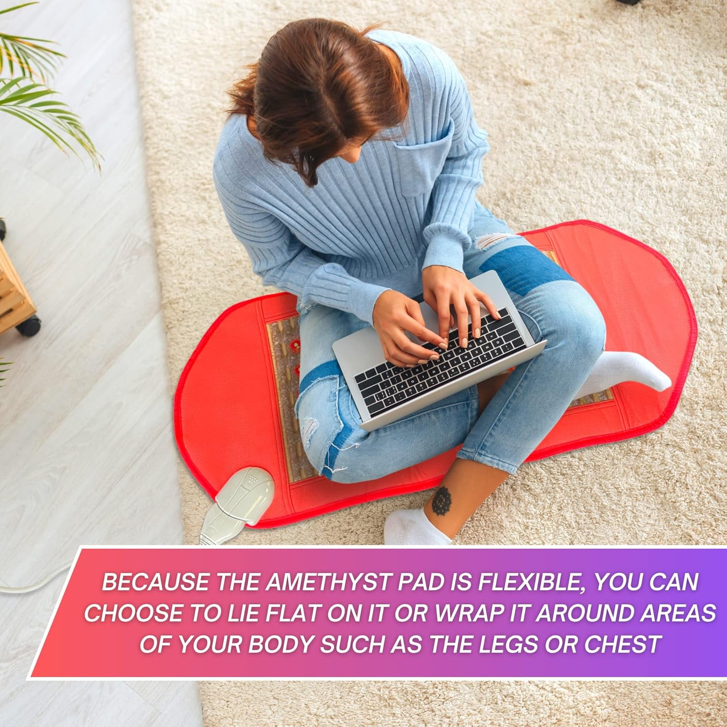 HealthyLine Amethyst Infrared Heating Pad 3618 - Photon PEMF Mat