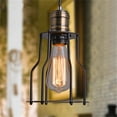 thumbnail image 3 of Hanging Lamps For Living Room Plug In Loft Style Living Room Kitchen Island Metal Black Swag Light Hanging Lamp Plug In, 3 of 4