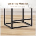 thumbnail image 6 of Sophia & William 24" Bar Stool Counter Height Bar Stools with Footrest, 3 Pack, Brown, 6 of 7