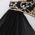 thumbnail image 6 of inhzoy Big Girls Youth Lyrical Costume Asymmetrical Mesh Overlay Sequined Dance Dresses, 6 of 7