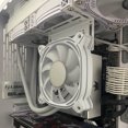 thumbnail image 2 of Boîtier d'Ordinateur Mémoire 120mm 140mm Support de Ventilateur de Refroidissement Module RAM Support de Refroidisseur B12 Blanc pour Ventilateur 120mm, 2 of 6