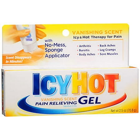 Icy Hot Pain Relieving Gel Vanishing Scent - 2.5