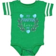 thumbnail image 3 of Inktastic My Pawpaw Loves Me with Flowers and Hearts Boys or Girls Baby Bodysuit, 3 of 5