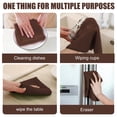 thumbnail image 2 of Baodeli Microfiber Cleaning Cloths, All-Purpose Microfiber Towels, Streak Free Cleaning Rags, Pack of 12, Multicolour，Size:12" x 12"（Brown）, 2 of 7