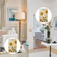 thumbnail image 4 of Yayeee Blank Wall Plate Cover 1-Gang 4.5"x2.7" Home Unused Decorative Outlet, Beige Sunflowers, 4 of 7