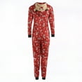 Reindeer Christmas Family Matching Pajama for Family,Size Baby-Kids