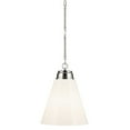 thumbnail image 6 of 52662PN Kichler Lighting Marsailli - 1 Light Pendant-19.75 Inch Tall and 15.75 Inch Wide-Polished Nickel Finish-Cased Opal Glass Color, 6 of 6