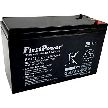 Doorking Telephone Entry - FirstPower 12v 8ah for Doorking 1802-EPD Telephone Entry