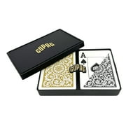Copag 1546 Black Gold Poker Size Jumbo Index