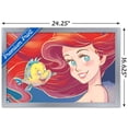 thumbnail image 3 of Disney The Little Mermaid - Ariel Close-Up Wall Poster, 14.725" x 22.375" Framed, 3 of 6