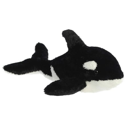 Aurora - Medium Black Flopsie - 15" Splash - Adorable Stuffed Animal