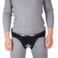 thumbnail image 1 of Nuevo y cómodo cinturón para hernia para hombres - Braguero inguinal de diseño mejorado - Abrazadera abdominal con bandas autoadhesivas ajustables (X-Large), 1 of 5