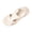 White Sandals for Women, variant on T-Strap Elastic Slingback Flat Sandal Women Casual Beach Summer Footwear White 36