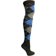 thumbnail image 3 of 6 Pairs Of Yacht & Smith Womens Over the Knee Socks, Assorted Premium Soft, Cotton Colorful Patterned, 3 of 7