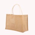 thumbnail image 4 of Bolsa Bolsos de mano de lino para mujer, bolsos informales para viajes, playa, compras, vacaciones, bolsos con asa Tmvgtek Para estrenar, 4 of 6