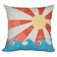 thumbnail image 2 of Simply Daisy 16" x 16" Sunbeams Geometric Print Pillow, 2 of 2
