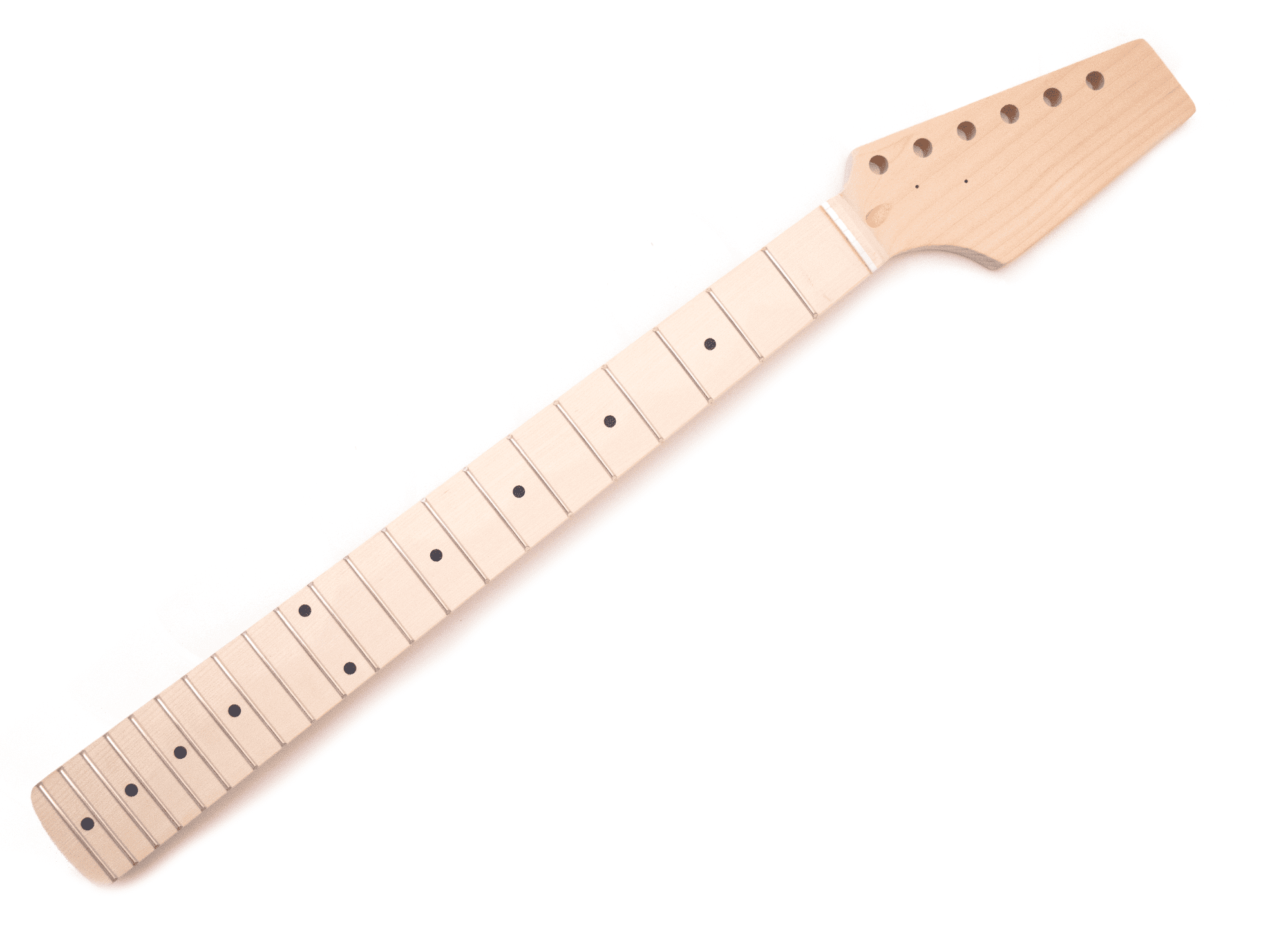 Siemonic Guitar Neck 22Fret 25.5inch Big Head Maple wood Dot Inlay
