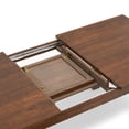 thumbnail image 3 of Simpli Home Wilson 60-76 inch x 36 inch Rectangle Transitional Extendable Dining Table in Walnut Veneer, 3 of 15