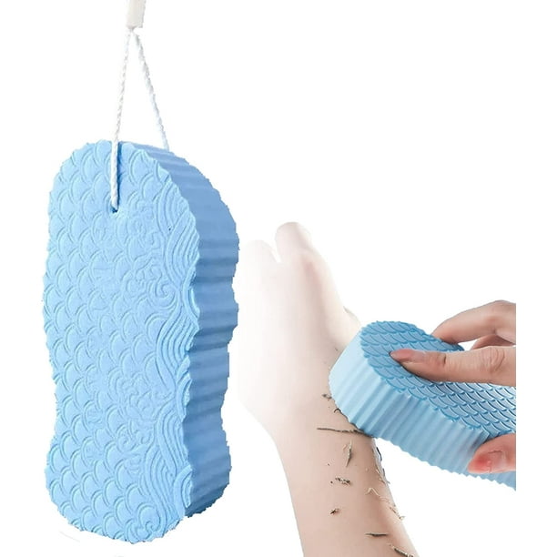 Super Soft Exfoliating Bath Sponge, Exfoliator Dead Skin Remove, 3D Bath Sponge Shower Brush