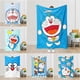 thumbnail image 2 of Doraemon Mantas De Franela Suaves Y Cómodas Manta De Cama Cálida Aire Acondicionado Oficina Siesta, 2 of 4