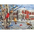 thumbnail image 2 of White Mountain® Winter Gathering Jigsaw Puzzle, 2 of 2