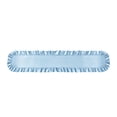 thumbnail image 2 of Doghiosgha Satin Ruffle Table Runner Wedding Bridal Shower Birthday Dinner Table Decor, 11.8x47.2 Inch, Blue, 2 of 6