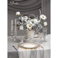 thumbnail image 2 of Set de flores artificiales Serwalin Silver Grey White, 2 of 7