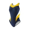 Nike Women's Victory Color Block Power Back Tank Swimsuit - 2018