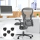 thumbnail image 2 of Ruedas de silla de 5 piezas Muebles Muebles ruedas giratorias rueda giratoria para el hogar de la oficina, 2 of 7