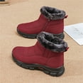 thumbnail image 4 of jsaierl Winter Plus Velvet Snow Boots Women's Short Boots Warm And Thick Waterproof Women's Shoes, 4 of 7