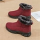 thumbnail image 4 of Botas de nieve de terciopelo para invierno, botas cortas para mujer, zapatos impermeables cálidos y gruesos para mujer Wmkox8yii ghj2202, 4 of 7