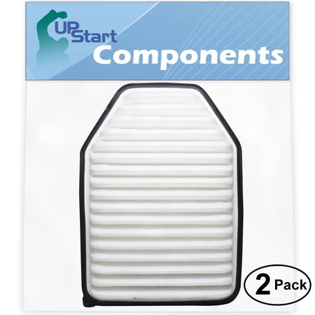 2-Pack Replacement for Engine Air Filter for 2013 Jeep Wrangler V6 3.6 Car/Automotive - Panel Filter, ACA-10348