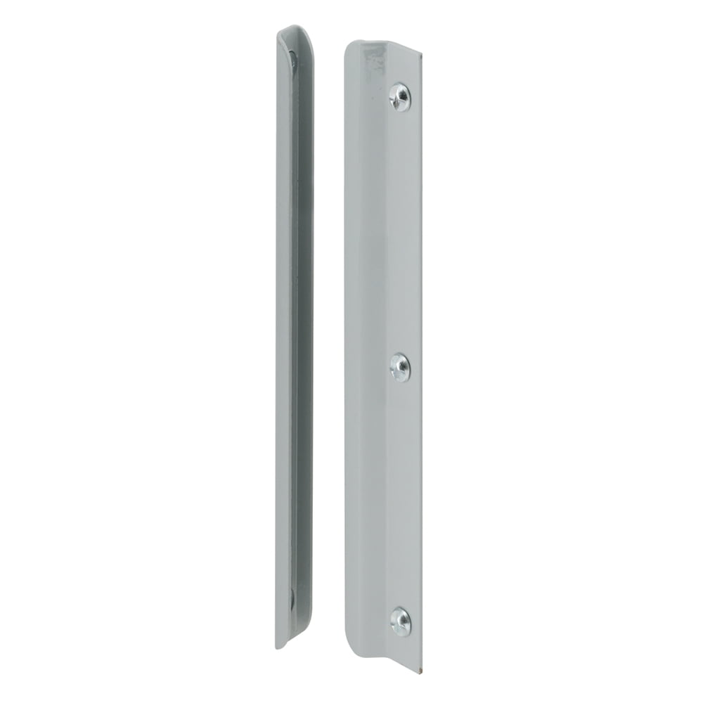 Latch Guard InSwinging, 6 in., Gray Steel