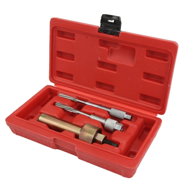 Glow Plug Puller Reamer Set, Heavy Duty High Strength Glow Plug Removal Tool Electrodes Removal High Efficiency For Vehicles