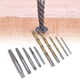 thumbnail image 3 of Juego De Broca Extractor De Tornillo, 10pcs 4241 HSS Hardware De Perno Dañado Del Perno Dañado Hardware Inverso Y Extracto De Perno Para Eliminar Tornillos Tirados, 3 of 7