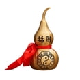 thumbnail image 1 of Figura decorativa de calabaza de de cobre, colgante de mesa, escultura para entrada, festivales, restaurante, granja, decoración del hogar., 1 of 8
