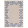 thumbnail image 2 of Safavieh Courtyard Ellie Oriental Indoor/Outdoor Area Rug, Natural/Blue, 5'3" x 7'7", 2 of 10