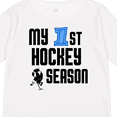 thumbnail image 4 of Inktastic my 1st hockey season Boys Long Sleeve Toddler T-Shirt, 4 of 5
