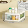 thumbnail image 3 of 1pc Desktop Storage Box, Drawer Type Storage Cabinet, Crafts Storage Box And Organizer, 3 of 5