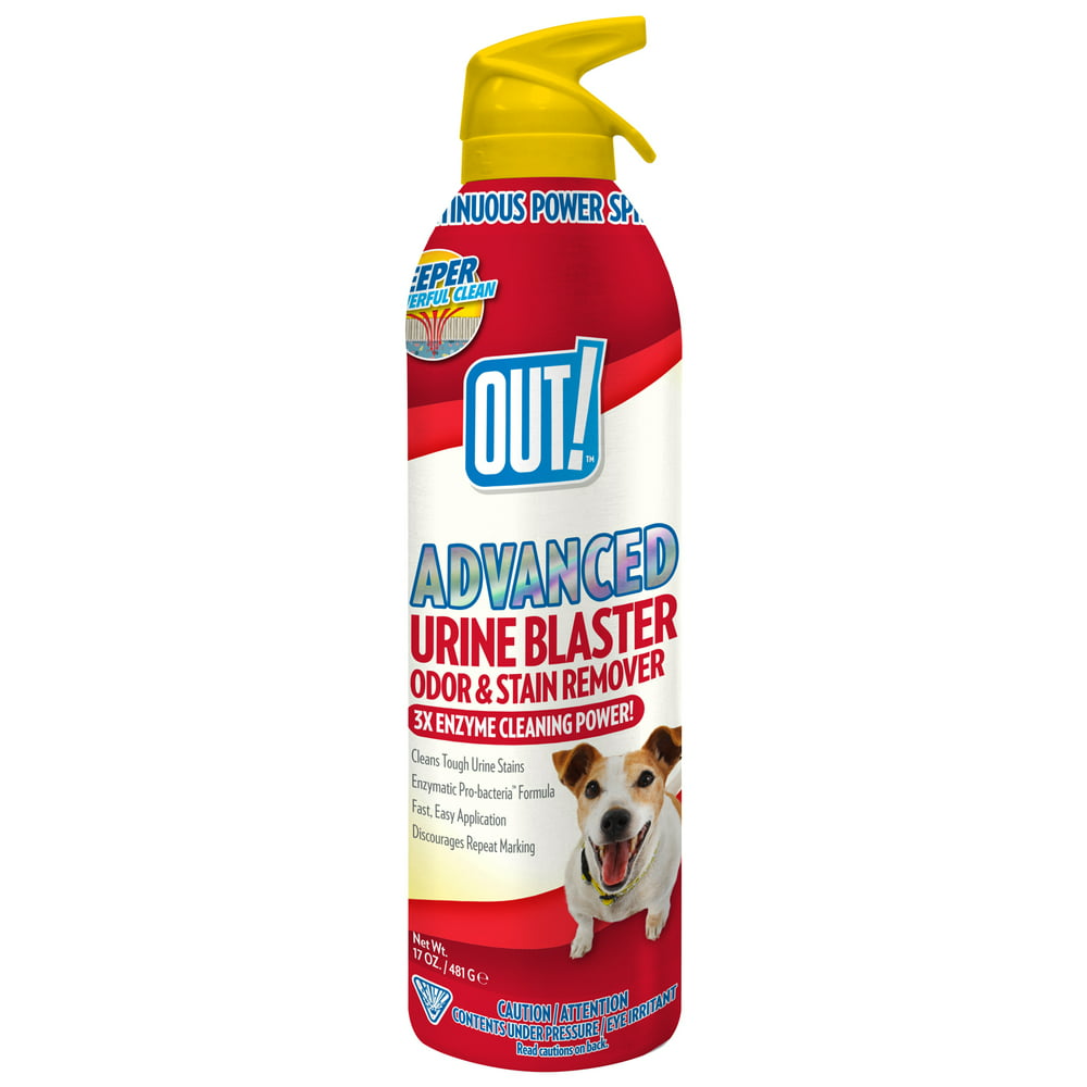 OUT! Advanced Pet Urine Blaster, 17 fl. oz. aerosol