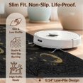 thumbnail image 6 of Design&I 8'x10' Washable Area Rug Round Gothic Witchy Serpent Tarot Motifs Moody Goth Witch Snake Flowing Dynamic for Dining Room, Large Office, Lounge, Snag-Free, 6 of 7
