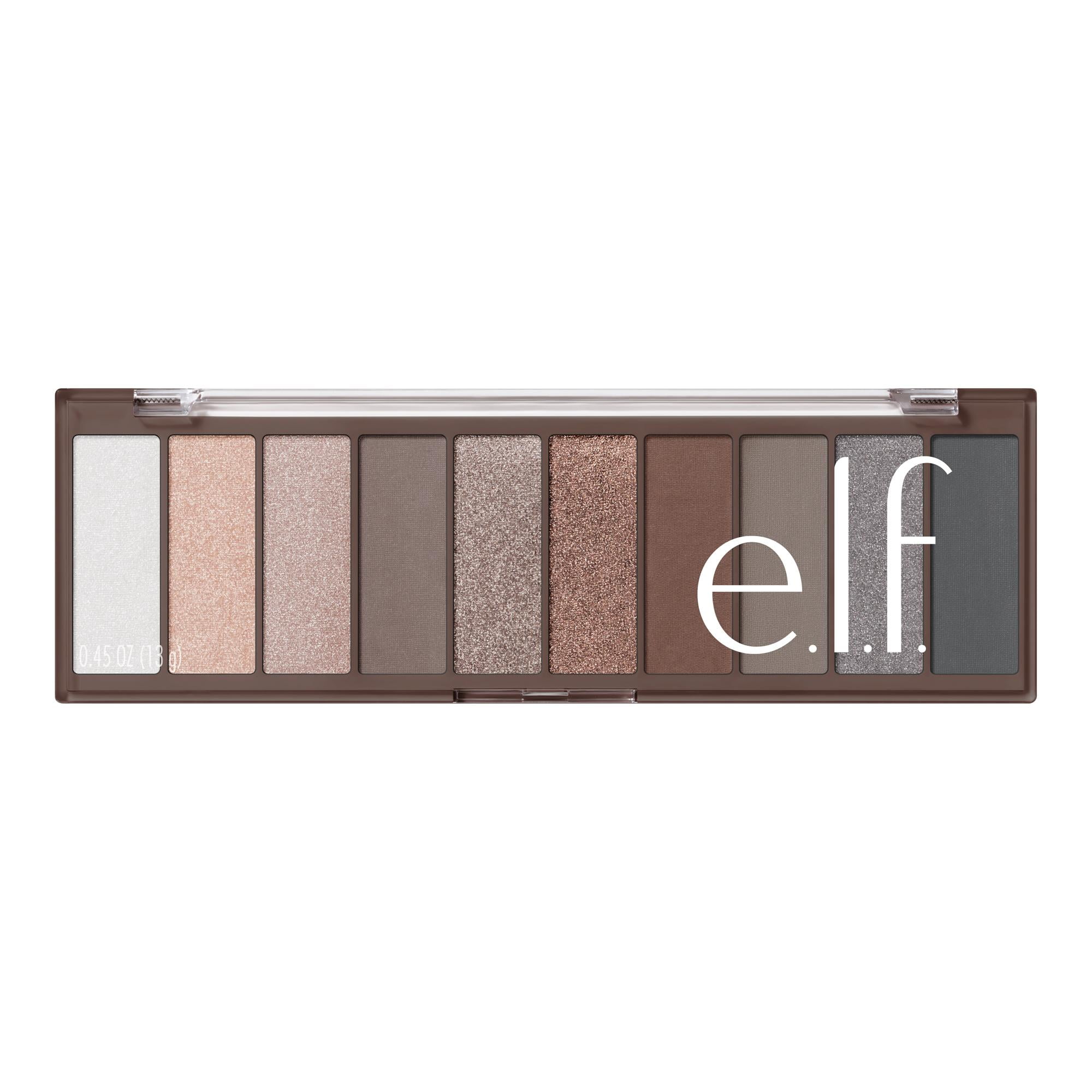 e.l.f. Perfect 10 Eyeshadow Palette, Everyday Smoky - Walmart.com