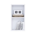 thumbnail image 5 of ALISENED 2 Cube Tall Skinny Bookcase, Narrow Organizer Shelf, Wood Corner Bookshelf, Storage Shelves, 5 of 10
