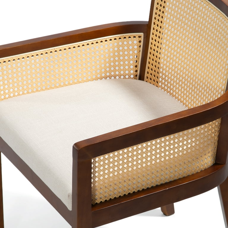 Free Shipping! MeetLeisure Mid-Century Modern Rattan Chair