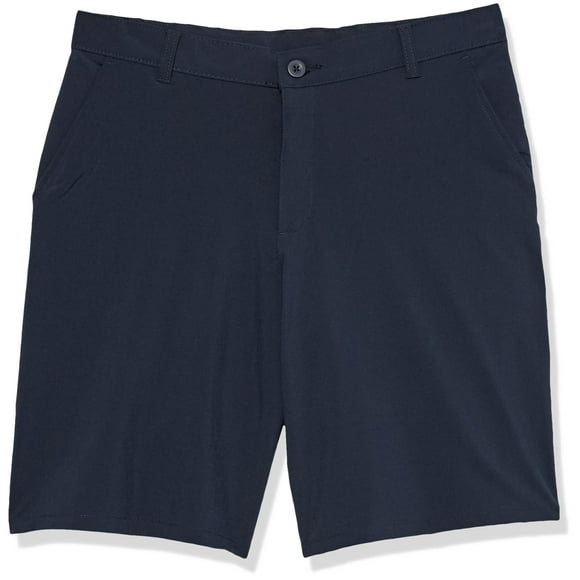 Pantalones Cortos IZOD para Niños, Uniforme Escolar, Frente Plano, Strech, Azul Marino, Talla 6