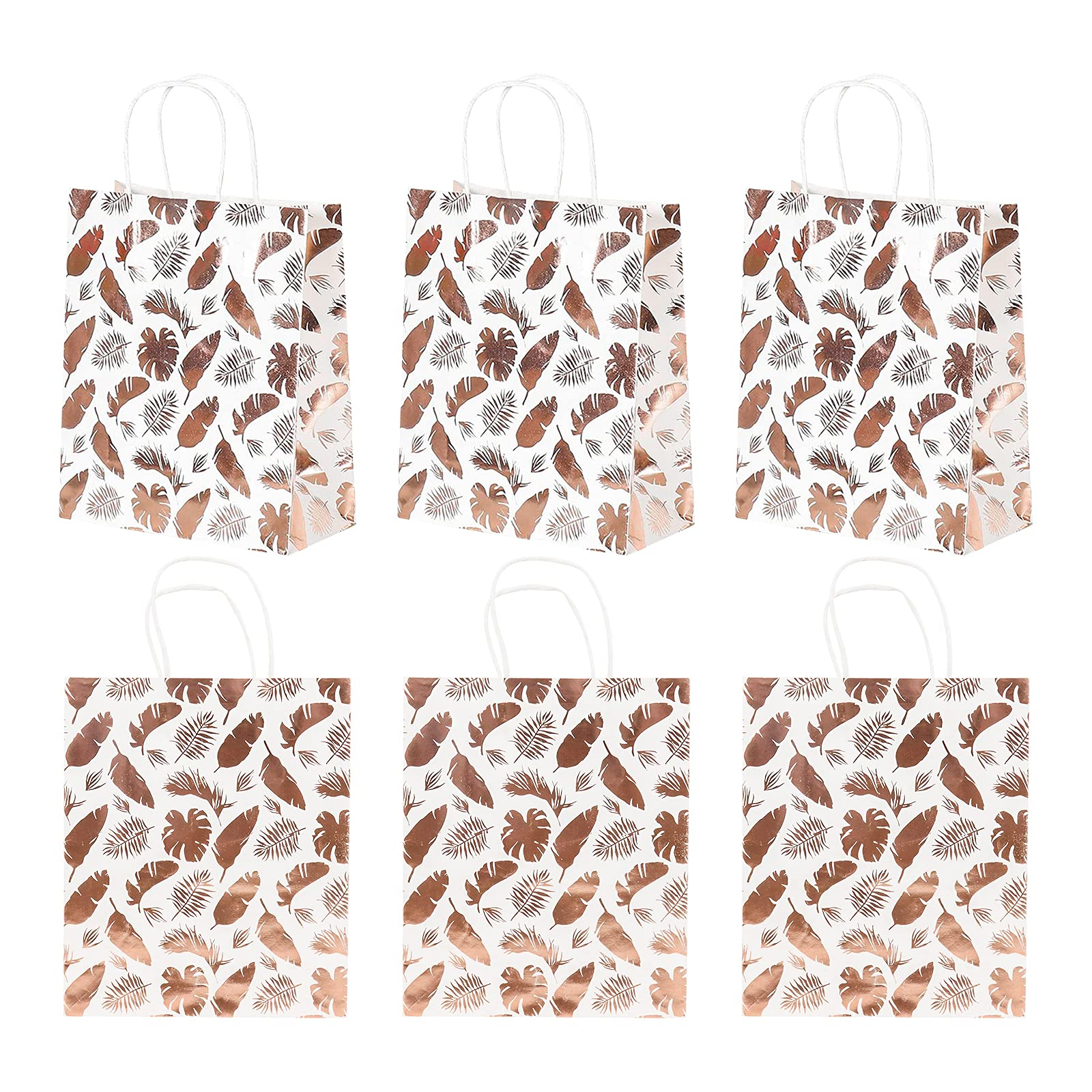 12PCS Tropical Party Favor Gift Bags Hawaii Party Supplies ,Palm Leaf